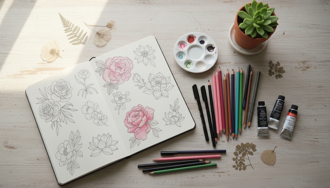 Tatouages de fleurs : significations, styles et idées de motifs